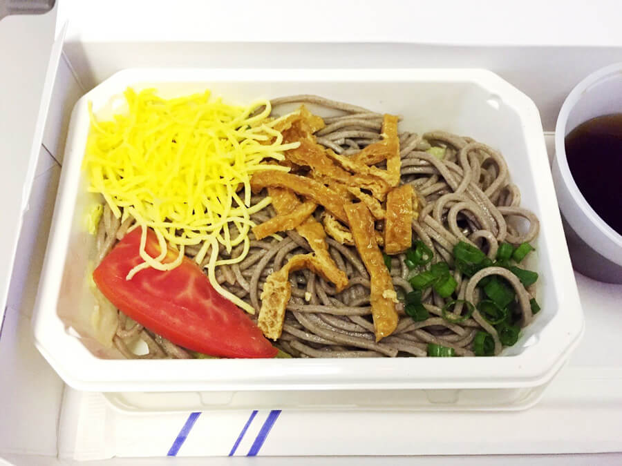 ANA機内食『お蕎麦』
