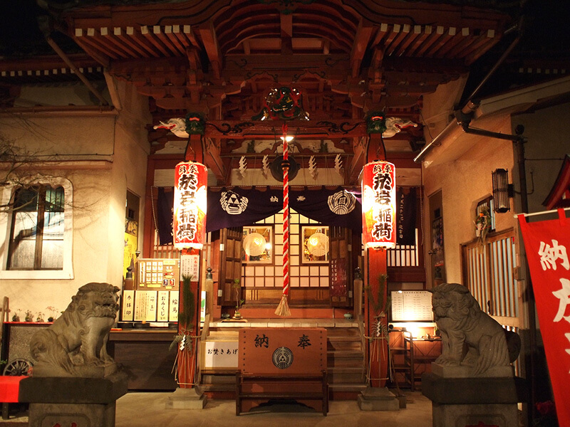於岩稲荷陽運寺