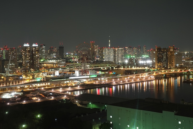 テレコムセンター 夜景