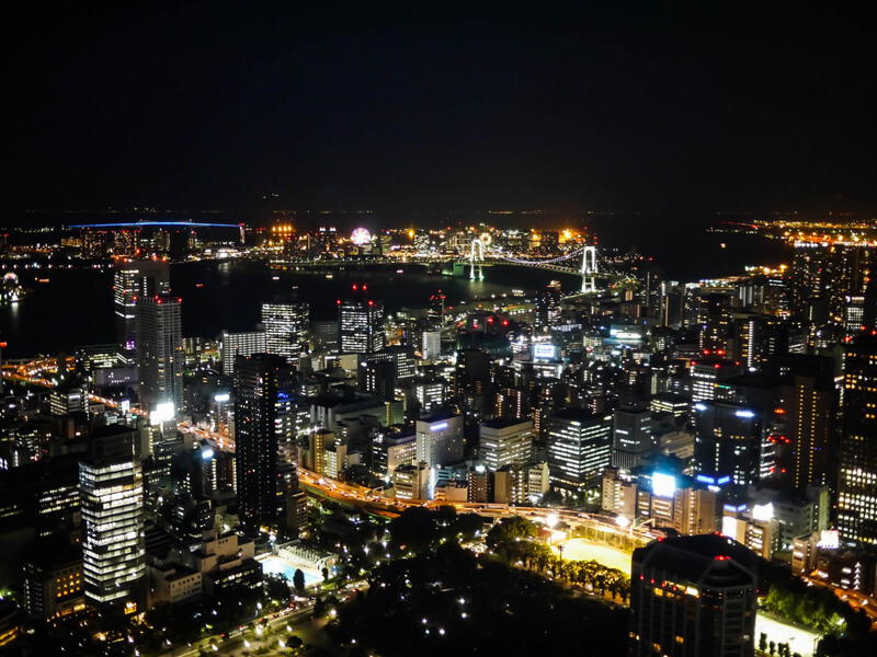 東京ベイエリアの夜景