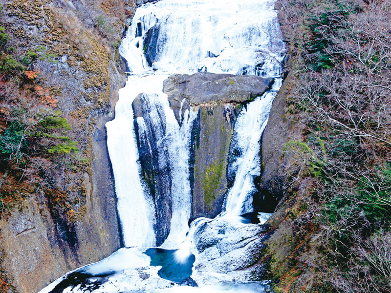 袋田の滝 氷爆
