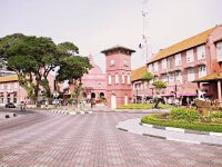 マラッカの町並み(オランダ広場)