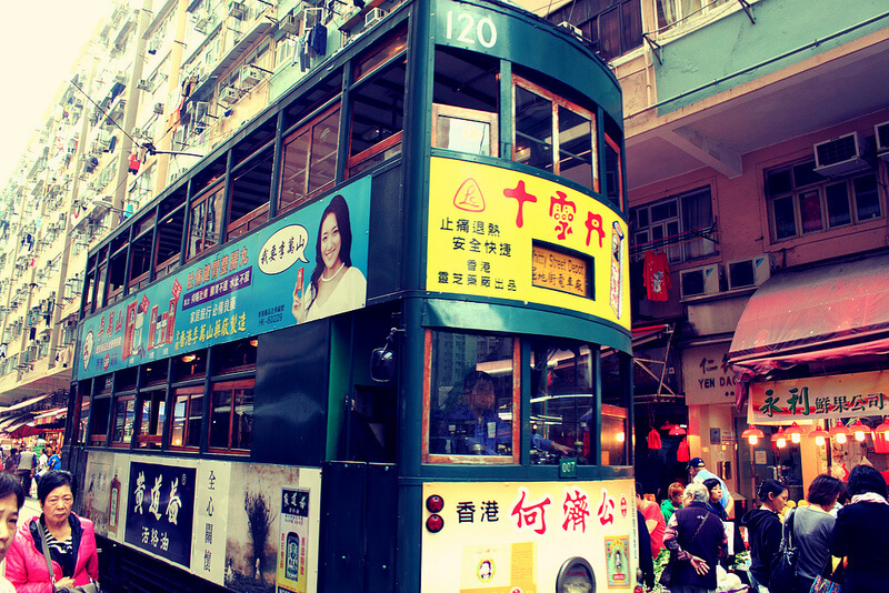 香港 北角 トラム