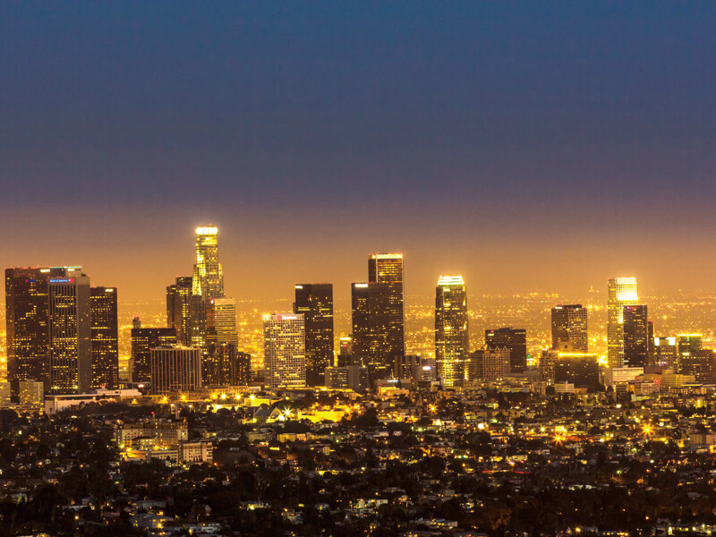 グリフィス天文台からの夜景