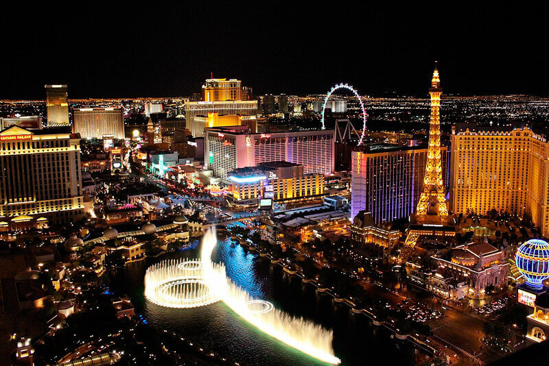 ラスベガス夜景