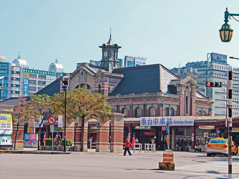 台中の駅