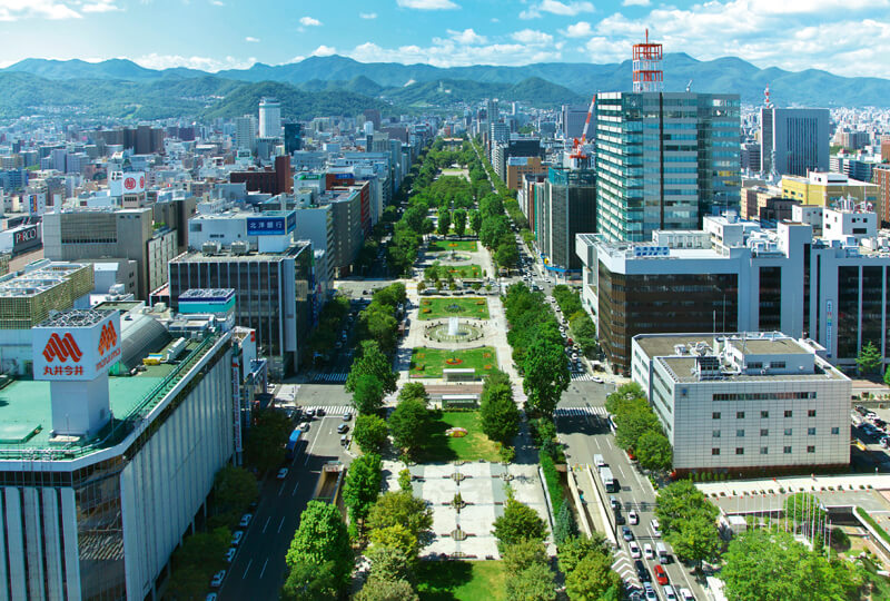 さっぽろテレビ塔からの風景