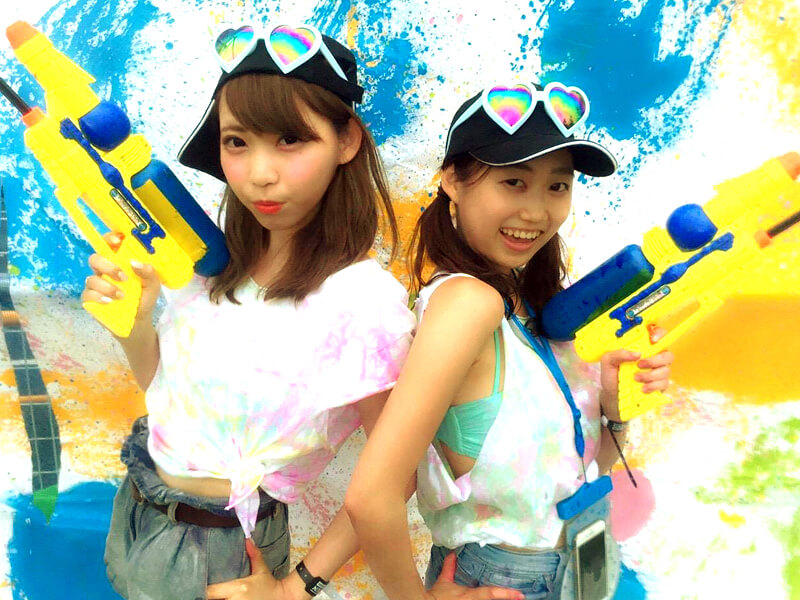 COLOR GUN in 鎌倉市腰越海岸