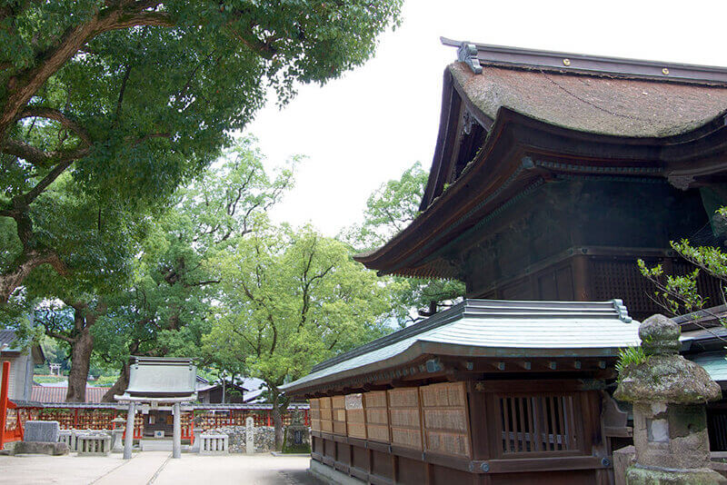 宇美八幡宮境内