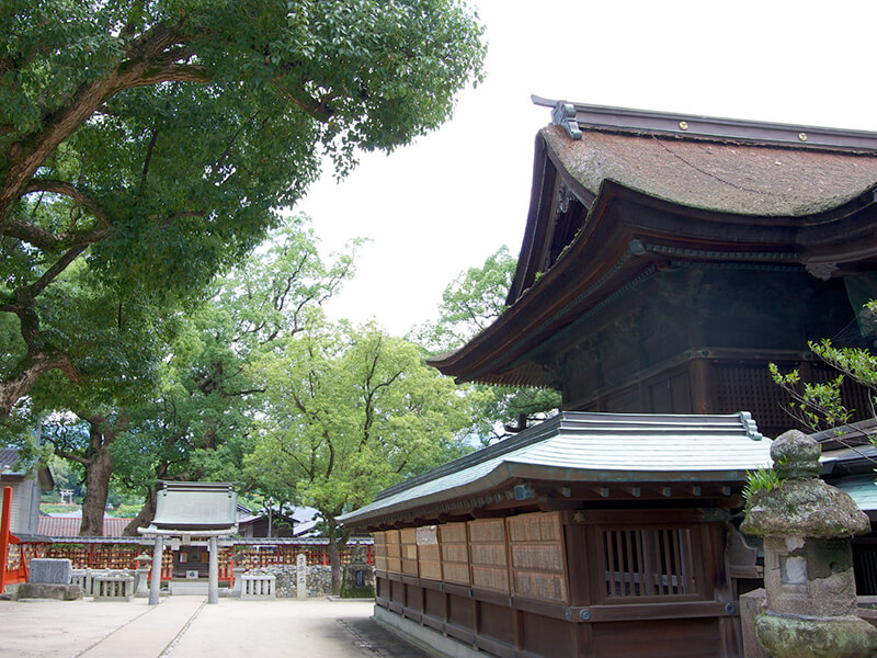 宇美八幡宮境内
