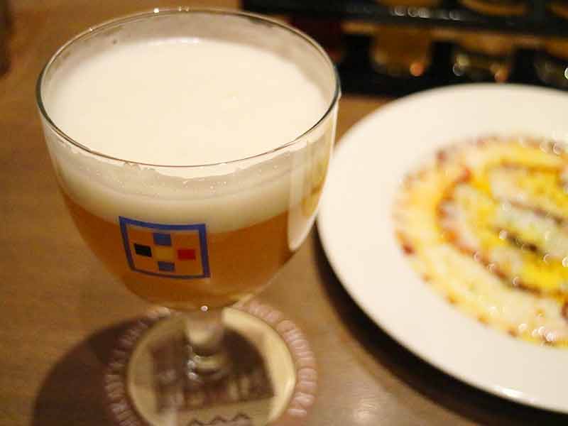 長寿蔵・ビールとカルパッチョ