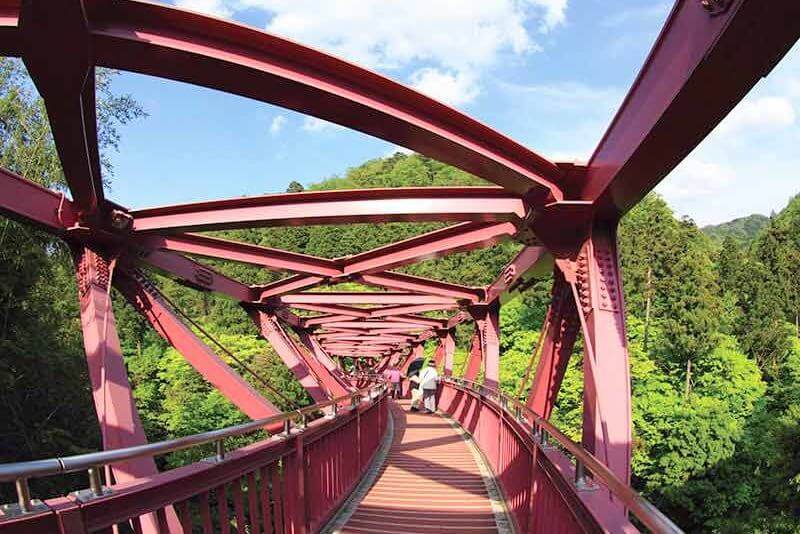 山中温泉 あやとり橋