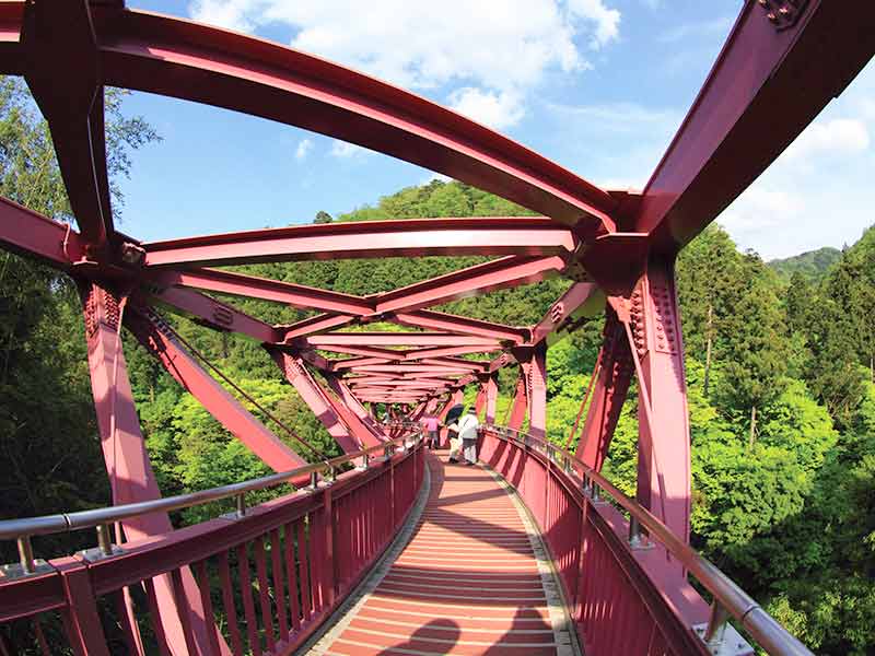 山中温泉 あやとり橋