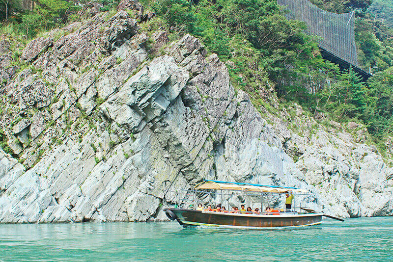 大歩危峡川下り