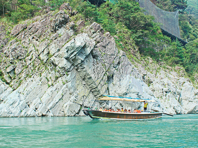 大歩危峡川下り