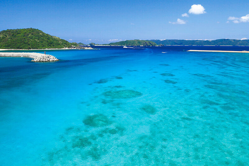 阿嘉島の海
