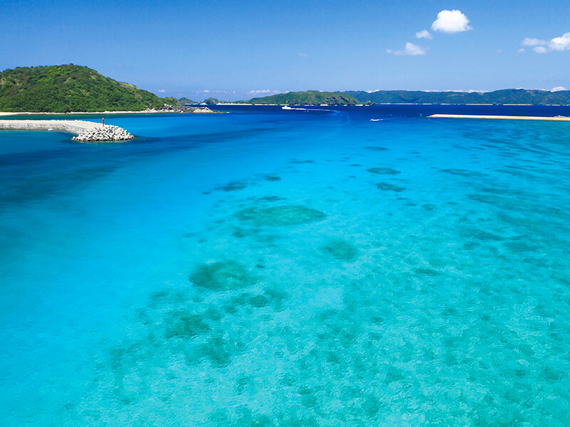 阿嘉島の海