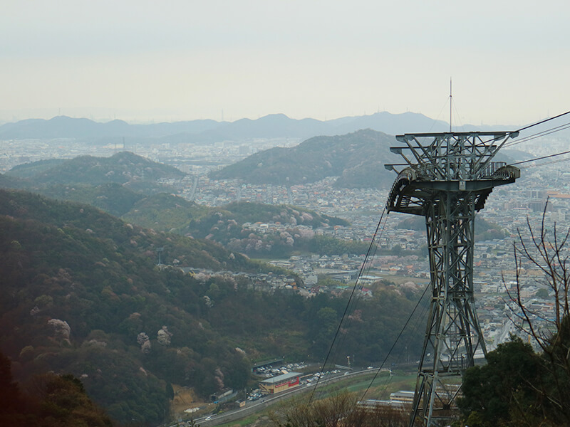 書写山ロープウェイ・景色