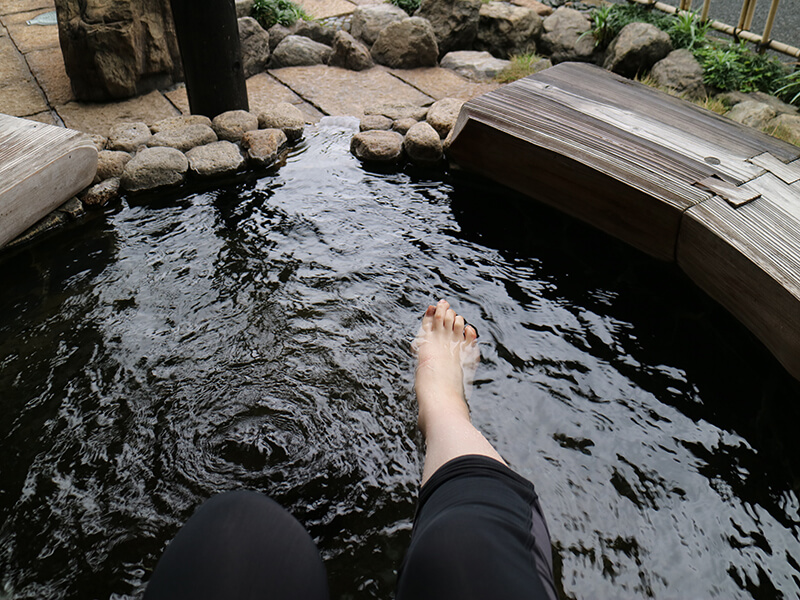 丹後・足湯