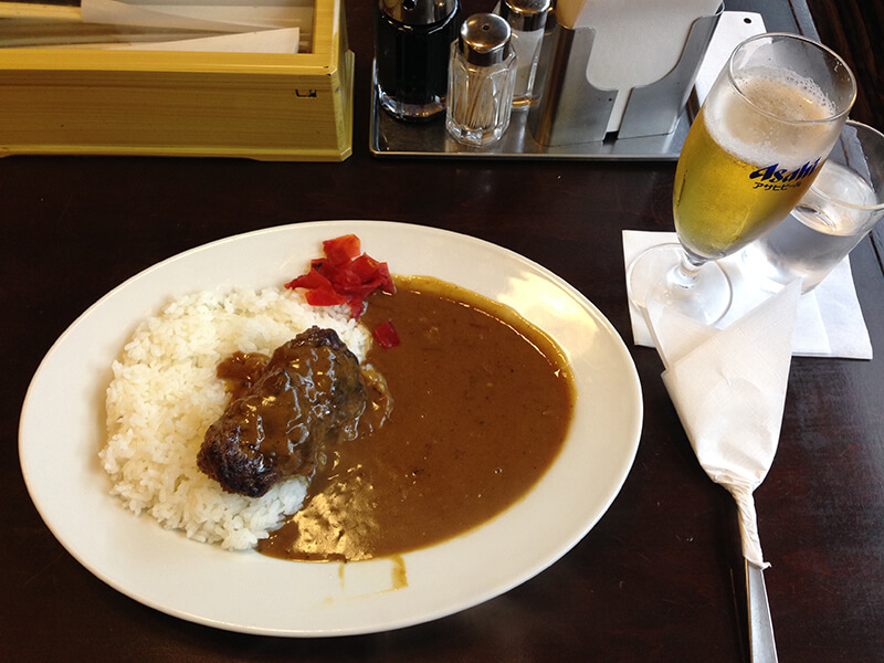 フレンドシップ・カレーとビール