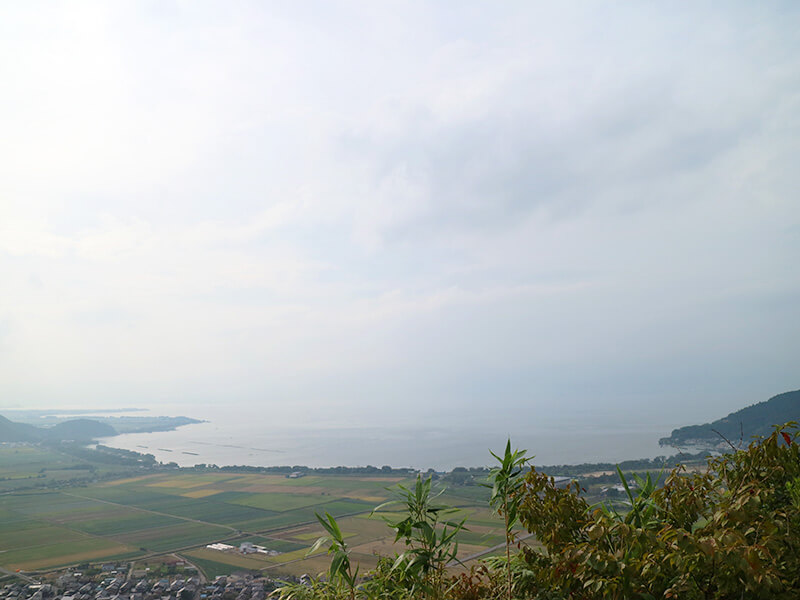 八幡山・景色