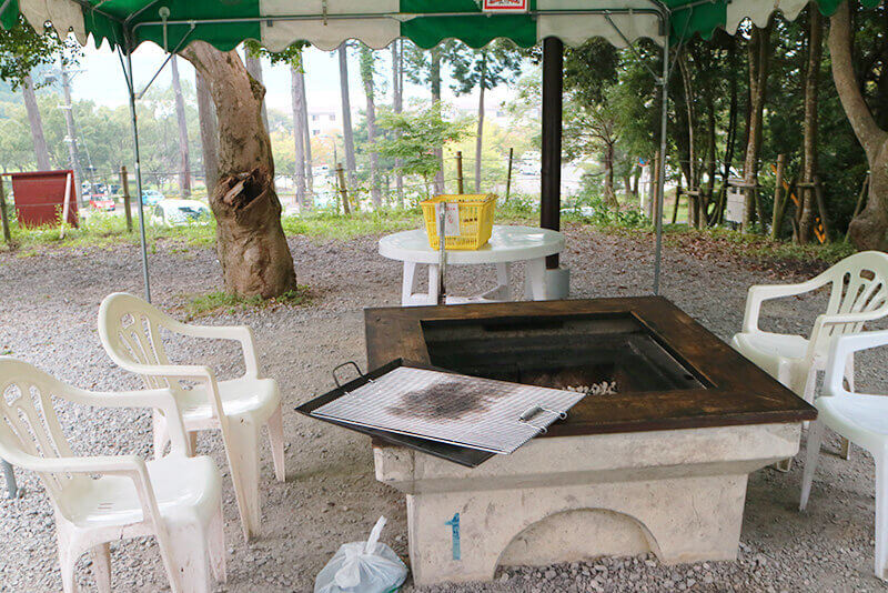 休暇村近江八幡・BBQエリア