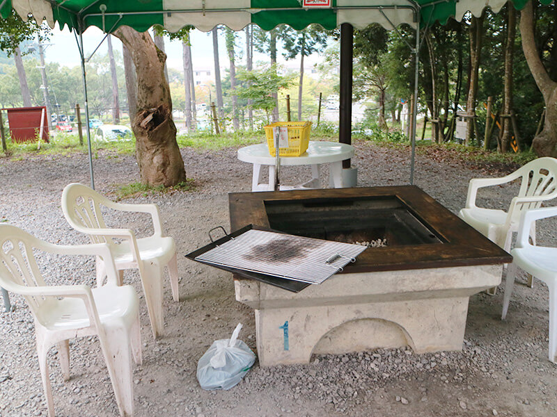 休暇村近江八幡・BBQエリア