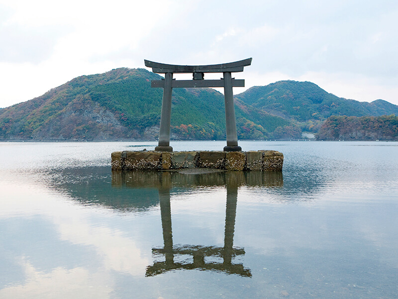 和多都美神社 一ノ鳥居 2008/11
