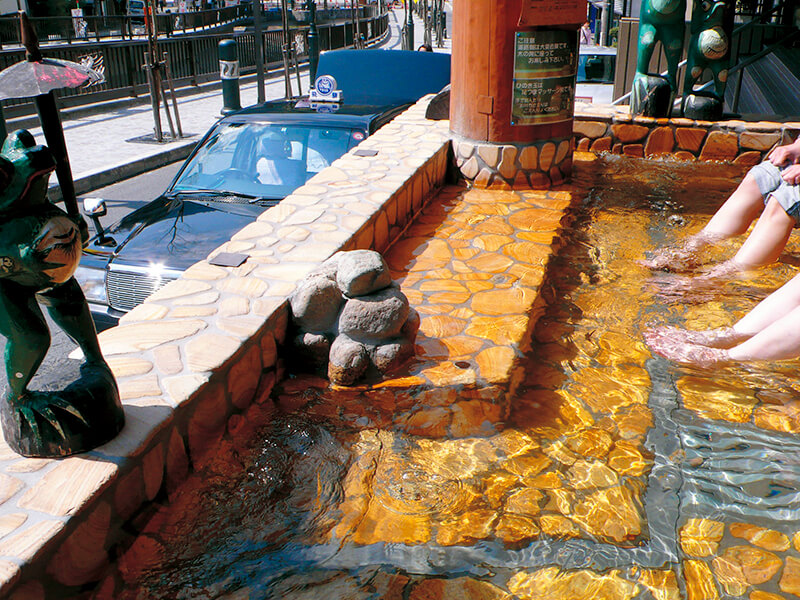 下呂温泉 雅の足湯