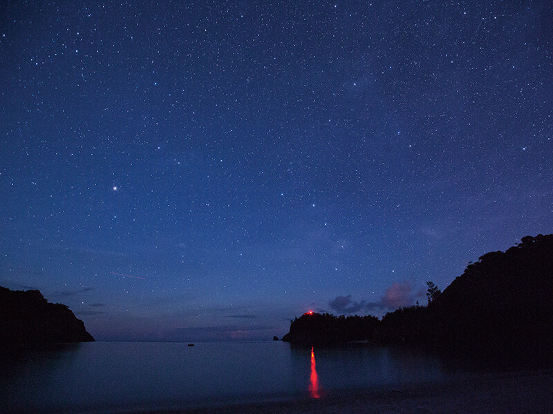 小笠原諸島父島 小港海岸の星空