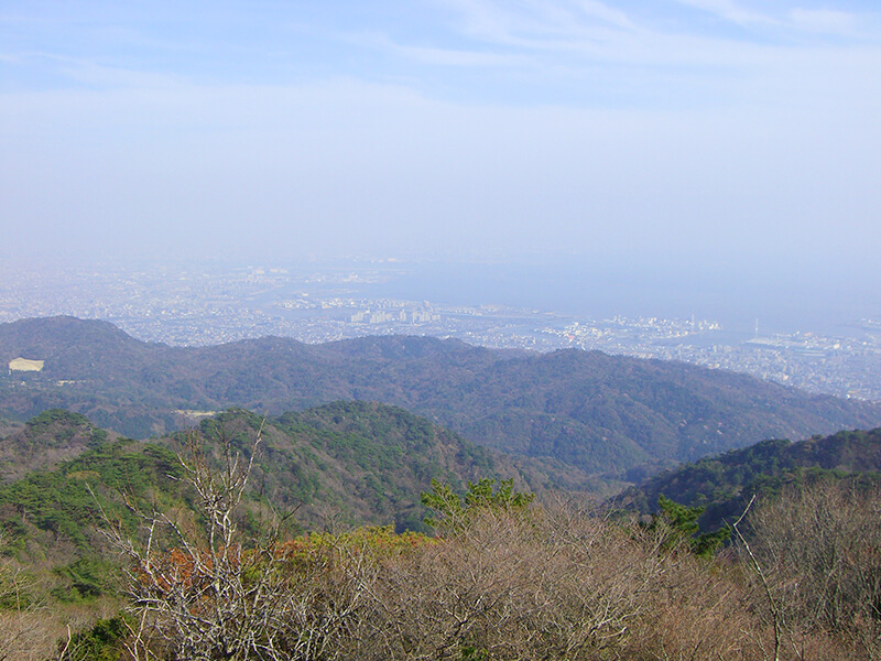 六甲山上展望台「天覧台」