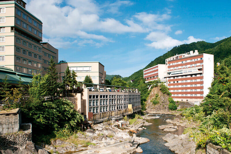 札幌 定山渓温泉街