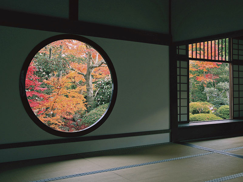 源光庵の窓