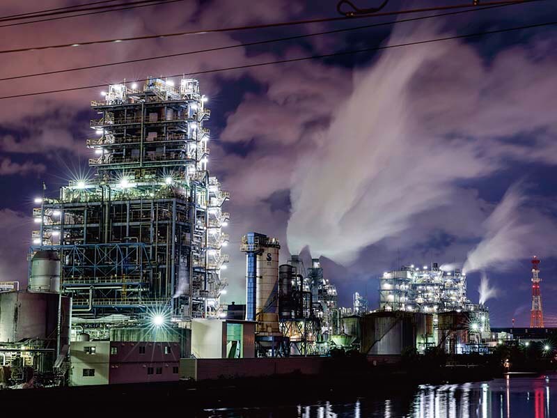 川崎工場夜景