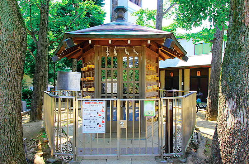 鳩森八幡神社の将棋堂