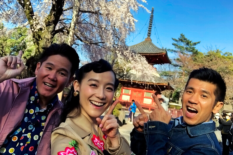 篠原ともえがパワースポット埼玉県・川越の喜多院へ！見ごろを迎えた桜の絶景を生中継も！