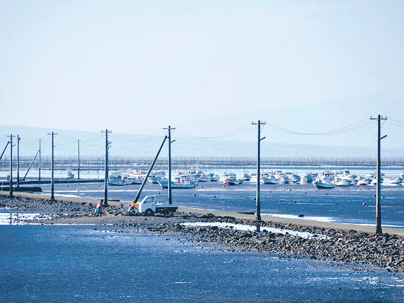 長部田海床路