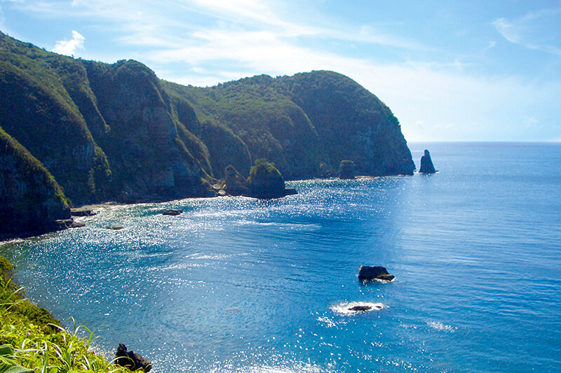 甑島の海