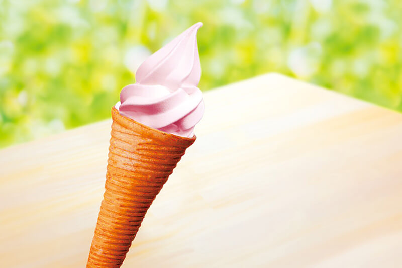 新生姜ソフトクリーム