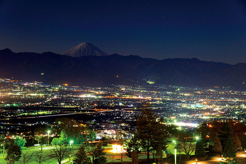 山梨県笛吹川フルーツ公園