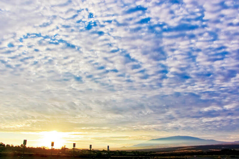 ハワイの空