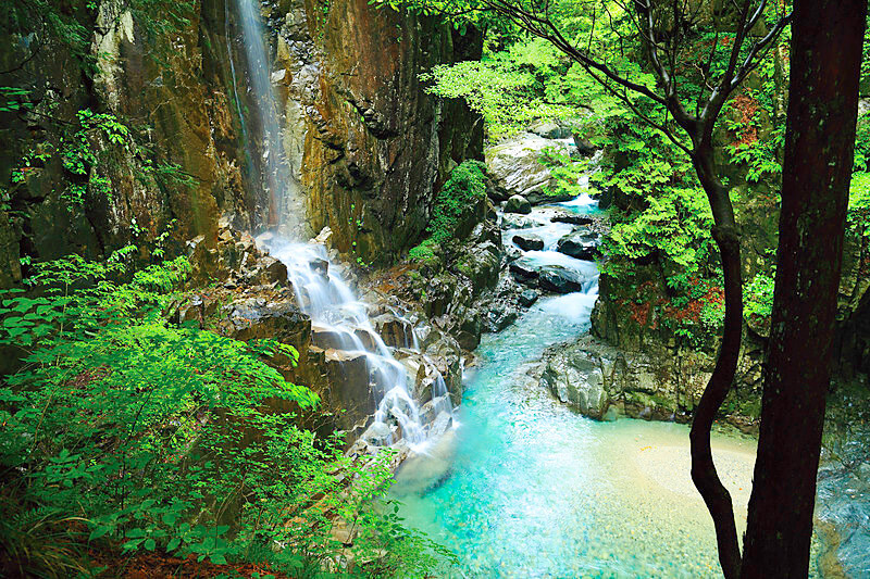 付知峡の滝