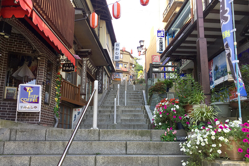 伊香保温泉 石段