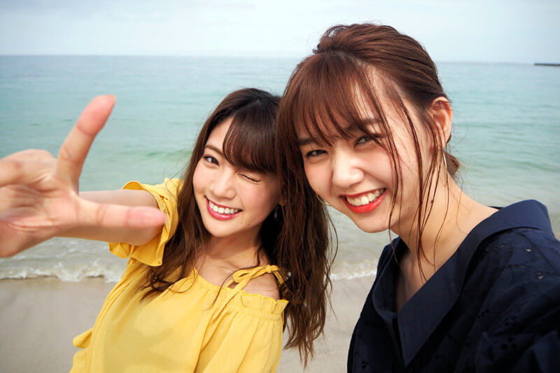 江野沢愛美と志田友美が海と温泉のリゾート南紀白浜へ！初めてのダイビングにも挑戦！