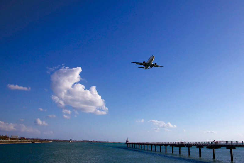 瀬長島飛行機