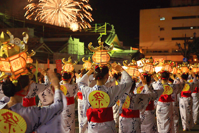 山鹿灯籠祭り