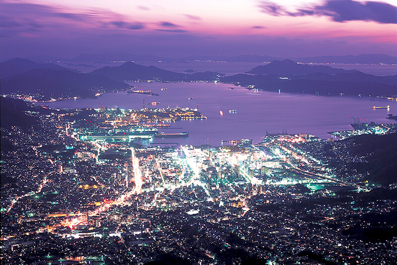 灰ヶ峰の夜景