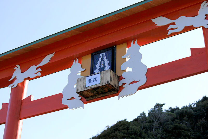 願いが叶う賽銭箱