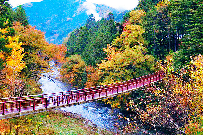 秋川渓谷 紅葉