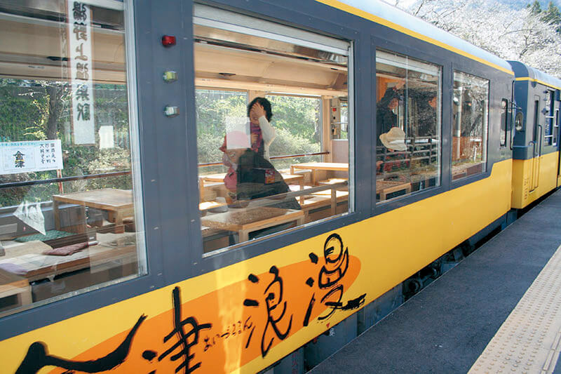 会津鉄道トロッコ列車